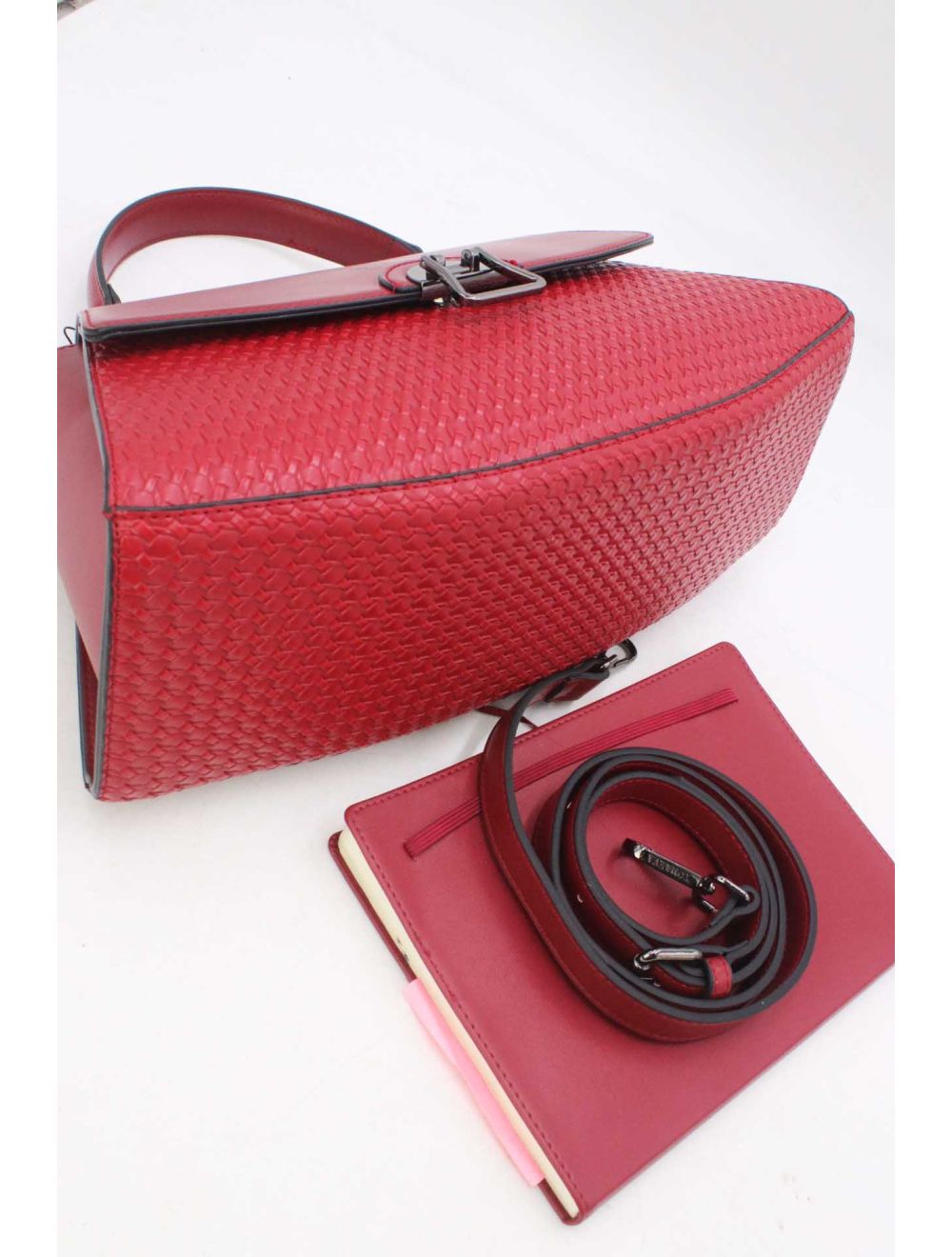 Sac à Main Effet Rouge