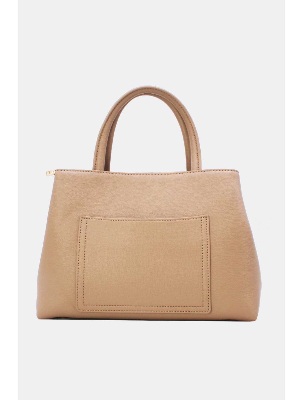 Sac à Main Minimaliste Femme Marron Kaki