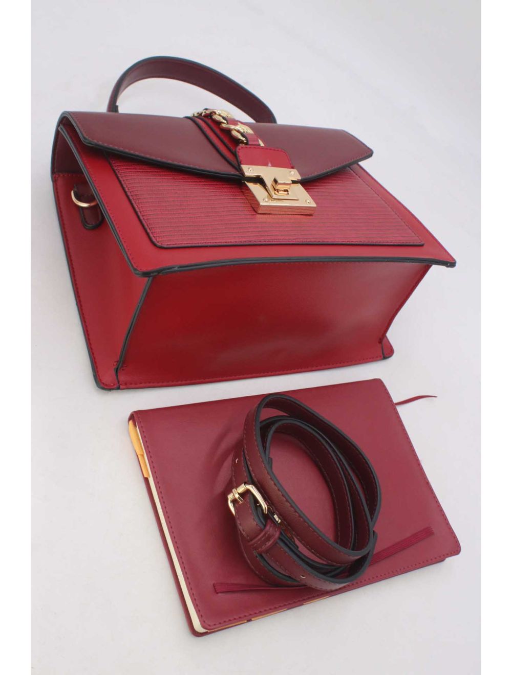 Sac à Main Porté Chic Rouge