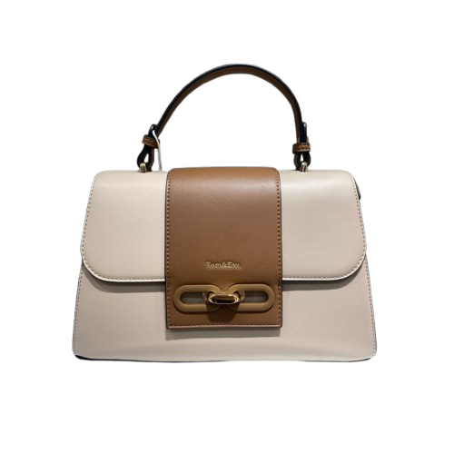 Sac à Main Femme Avec Languette Abricot Cafe