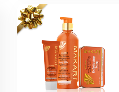 Makari Huile d'argan et carotte - Gamme 3 produits