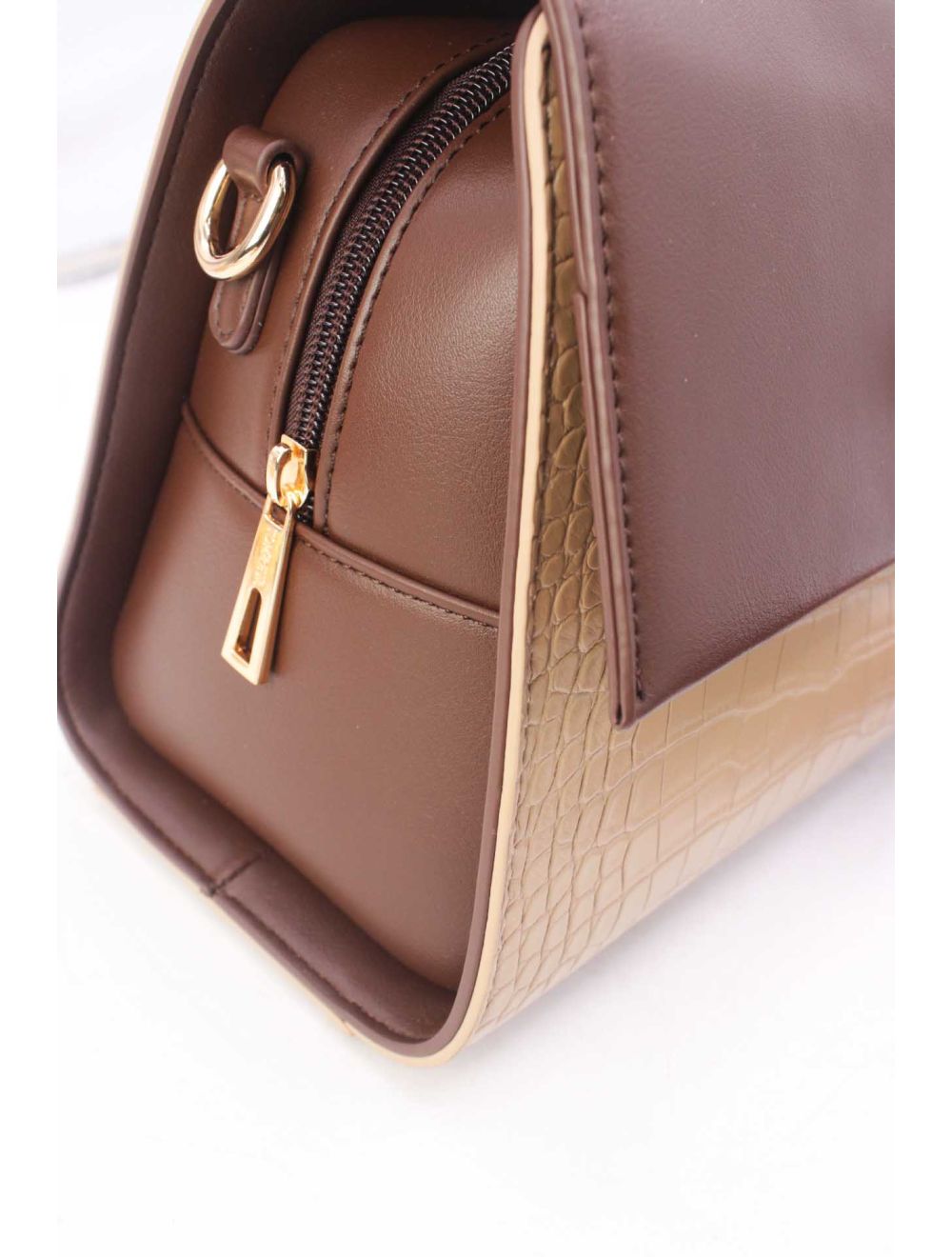 Sac à Main Style Vintage à Effet Abricot Cafe
