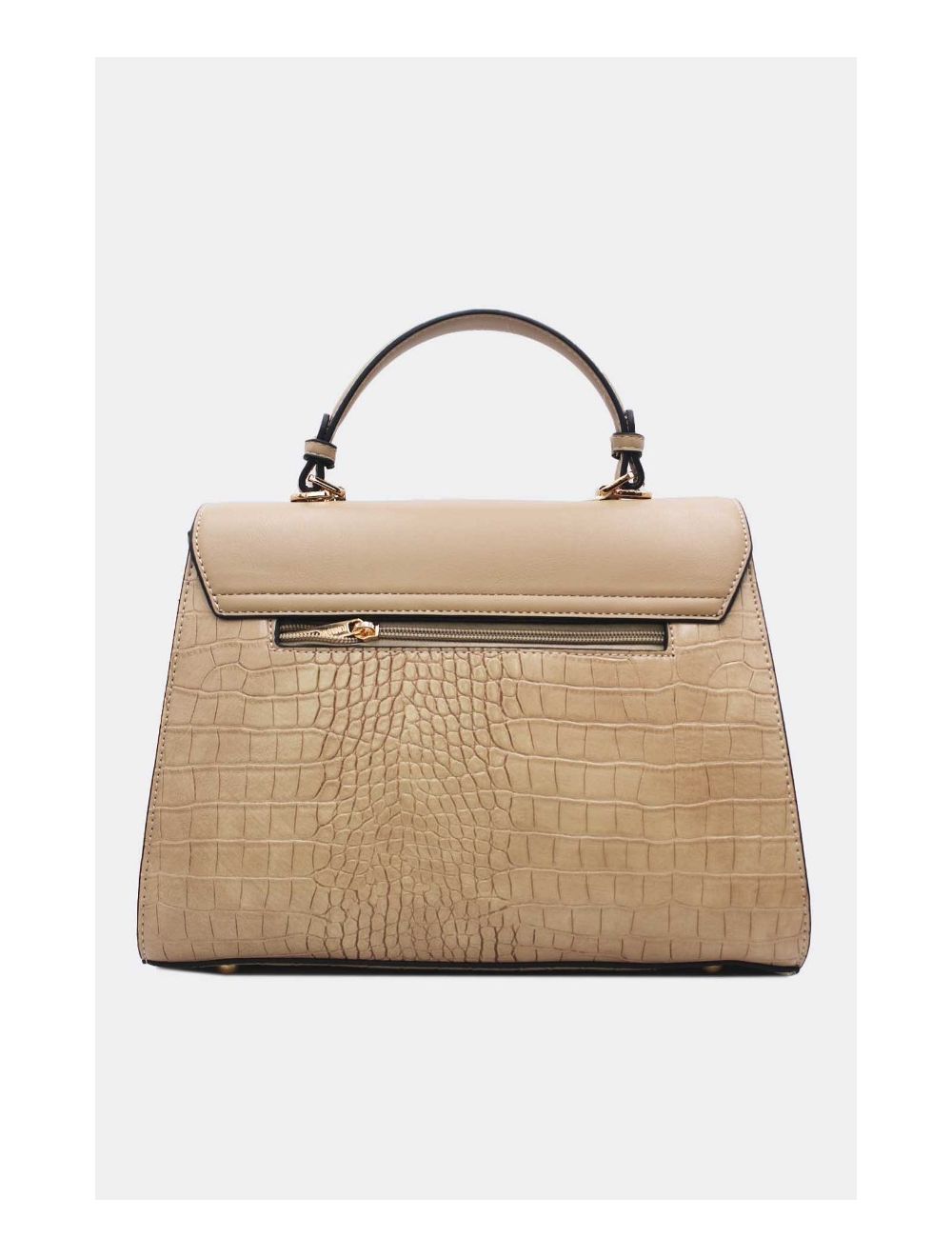Sac à Main Chic Bicolores Abricot