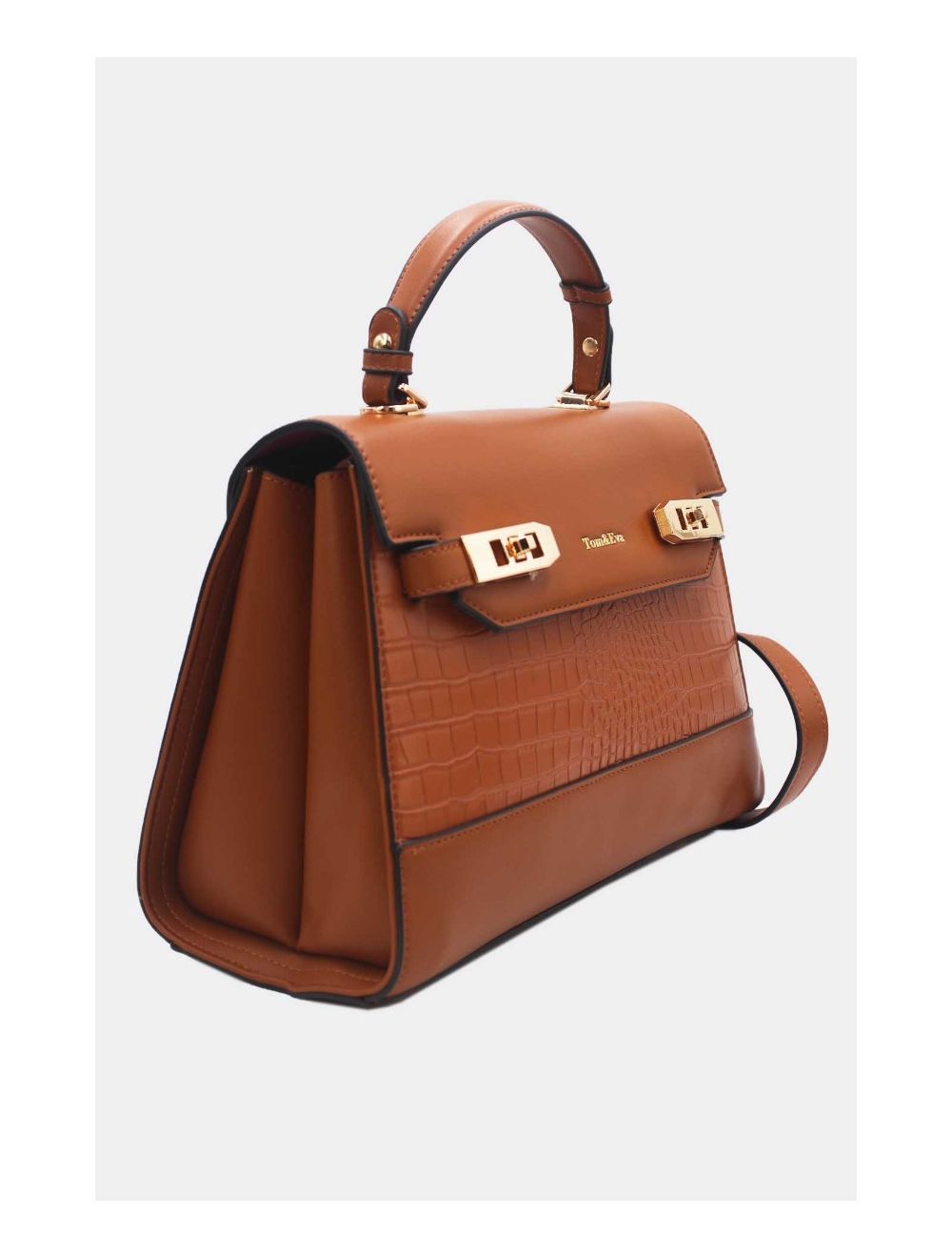 Sac à Main Chic Bicolores Marron