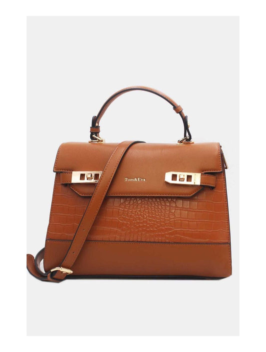 Sac à Main Chic Bicolores Marron