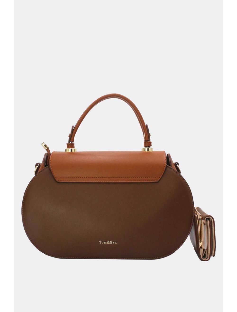 Sac à Main Avec Portefeuille 2 in 1 Marron