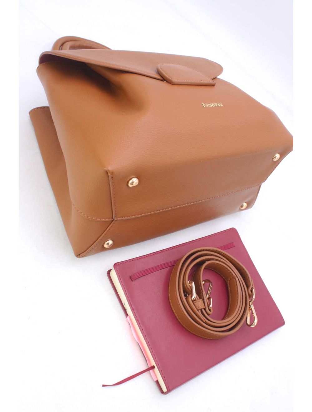 Sac à Main Minimaliste Femme Marron