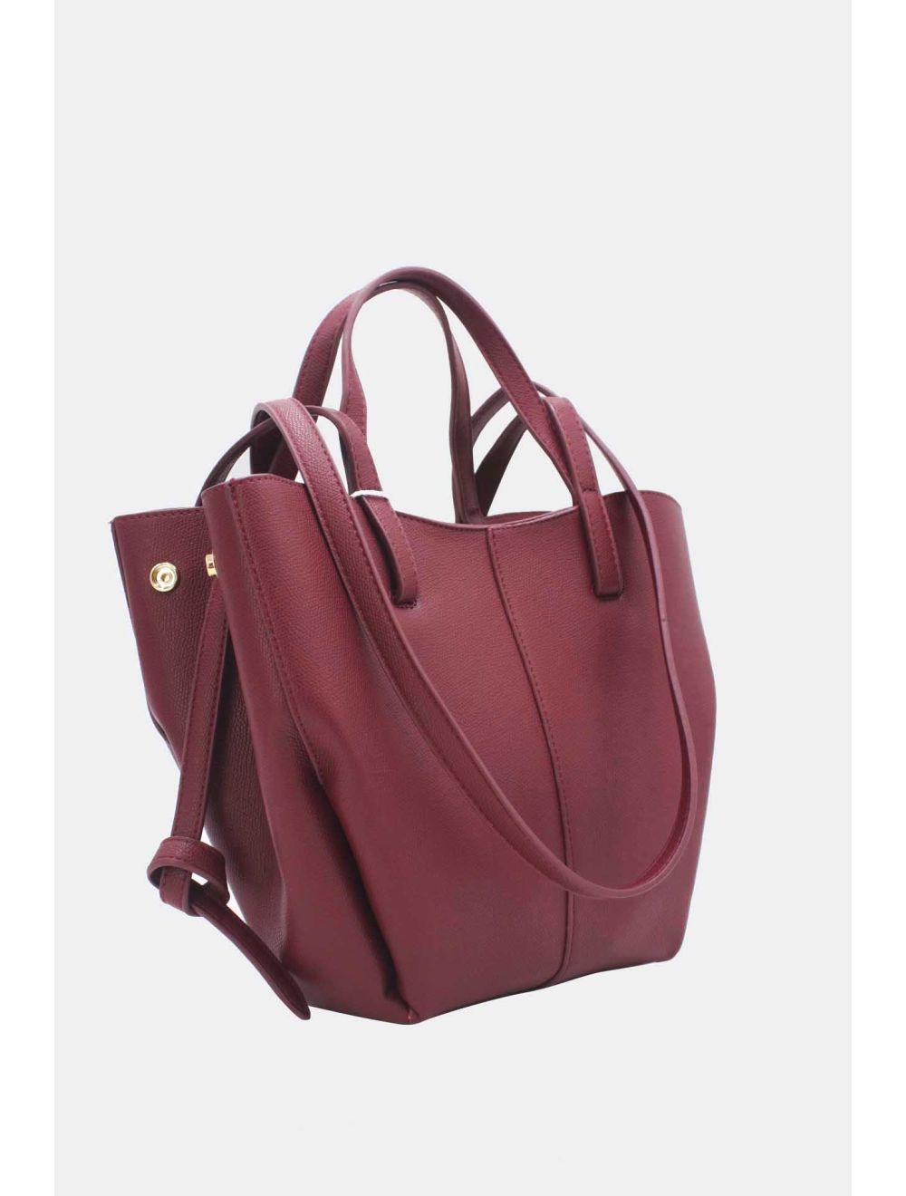 Sac Porté Épaule Chic Bordeaux