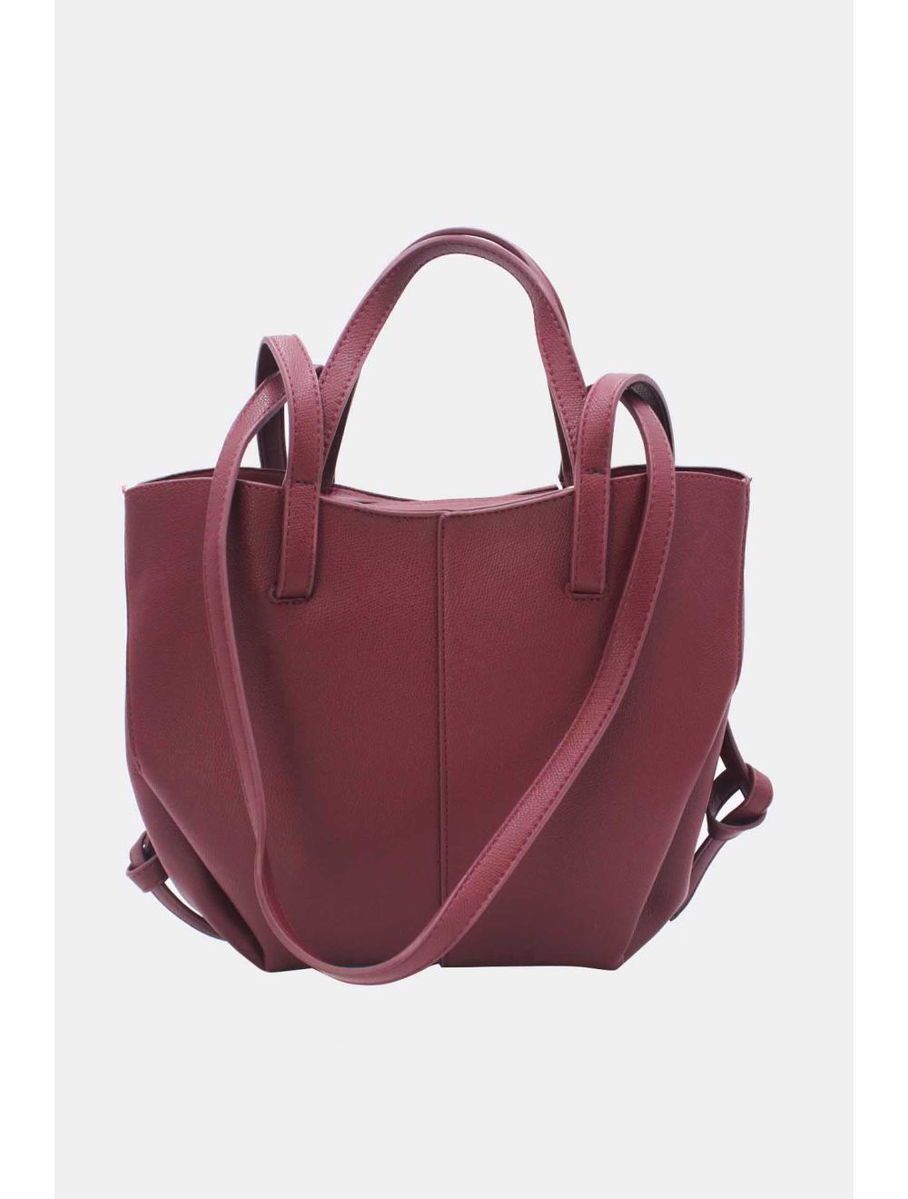 Sac Porté Épaule Chic Bordeaux
