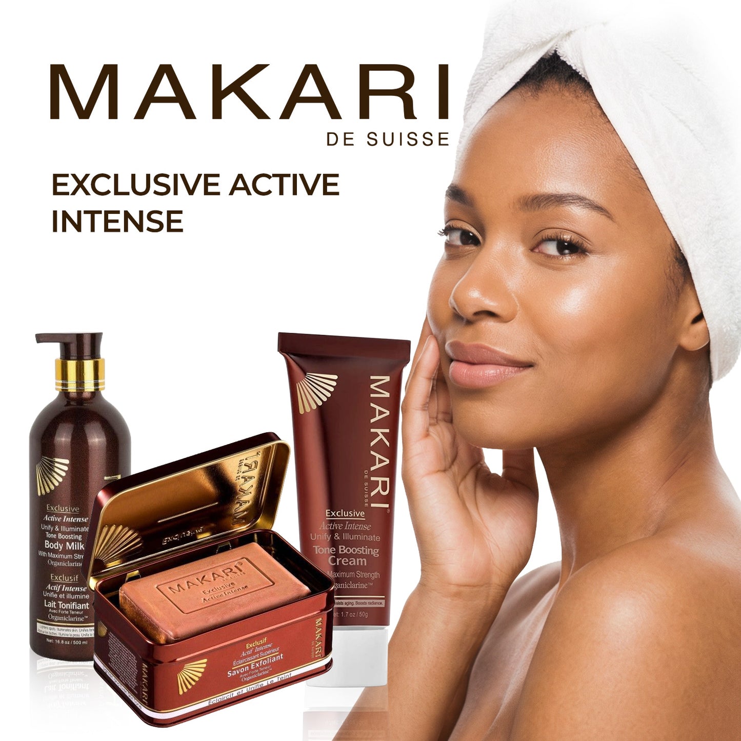 Makari Exclusive Intense Gamme 3 produits