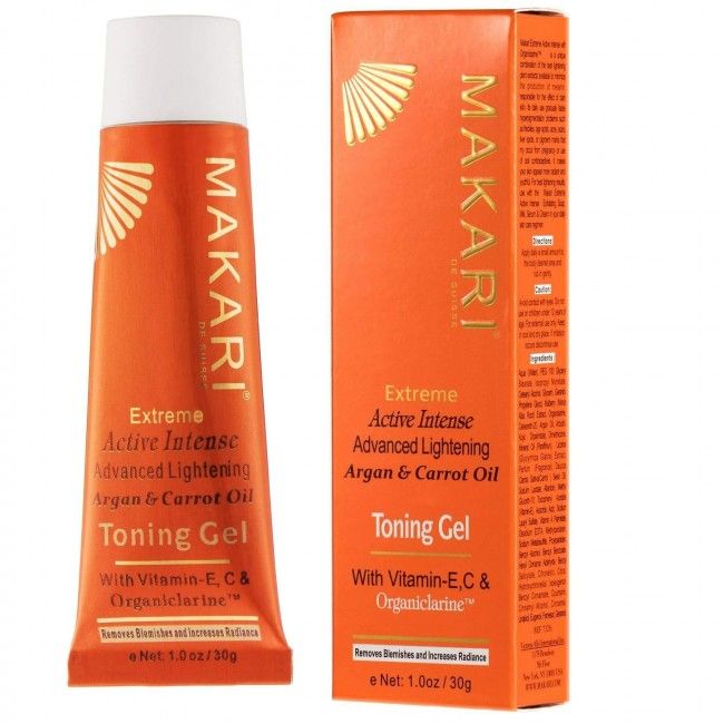 Makari Huile d'argan et carotte Gel Unifiant Tonifiant 30 g