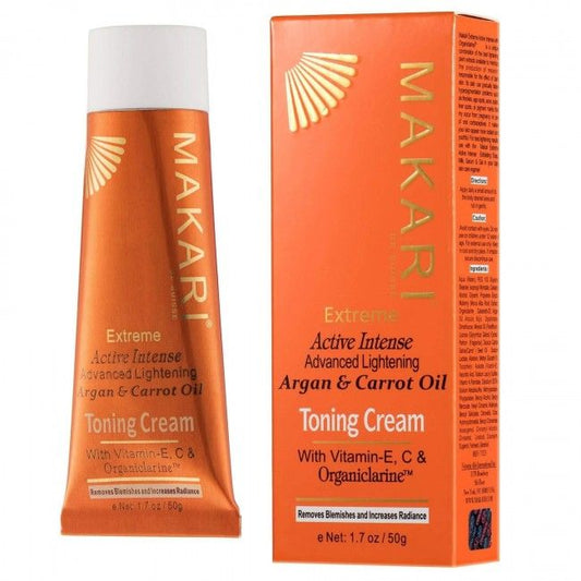 Makari Huile d'argan et carotte Creme tonifiante 50 g